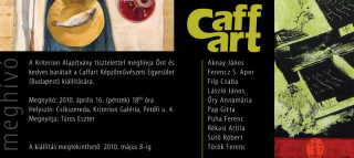 Meghívó: Csíkszereda, Kriterion Galéria